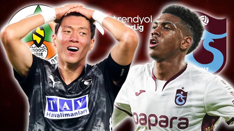 Alanyaspor - Trabzonspor ma� kadrosu! S�per Lig TS ma�� ilk 11'leri belli oldu mu?