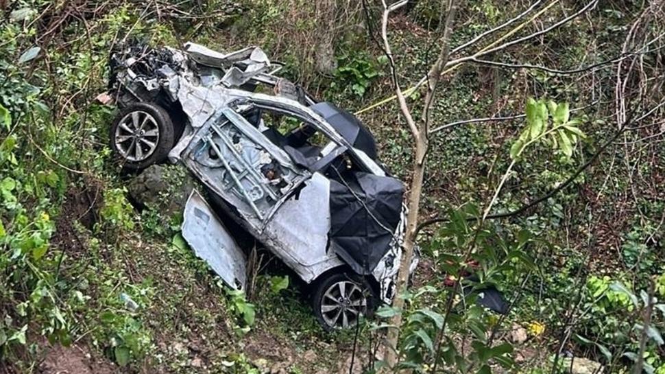 Ordu'da feci kaza: Yamaçtan yuvarlanan otomobilde 2 kişi öldü