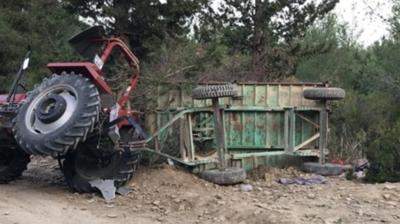 Trakt�rde aile facias�! 3 ki�i can verdi