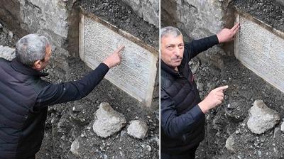 Yol �al��mas�nda ortaya ��kt�! Tarihi yap�n�n s�rr� ��z�ld�