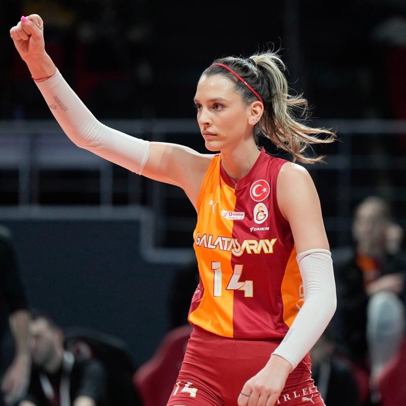 Galatasaray Daikin evinde T�rk Hava Yollar�'n� yendi