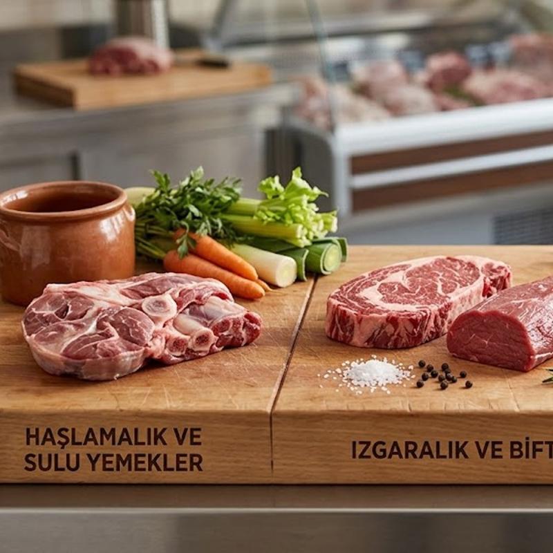 Hangi etten hangi yemek olur? Kasab�n�za bunu s�ylemezseniz yeme�iniz sertle�ir