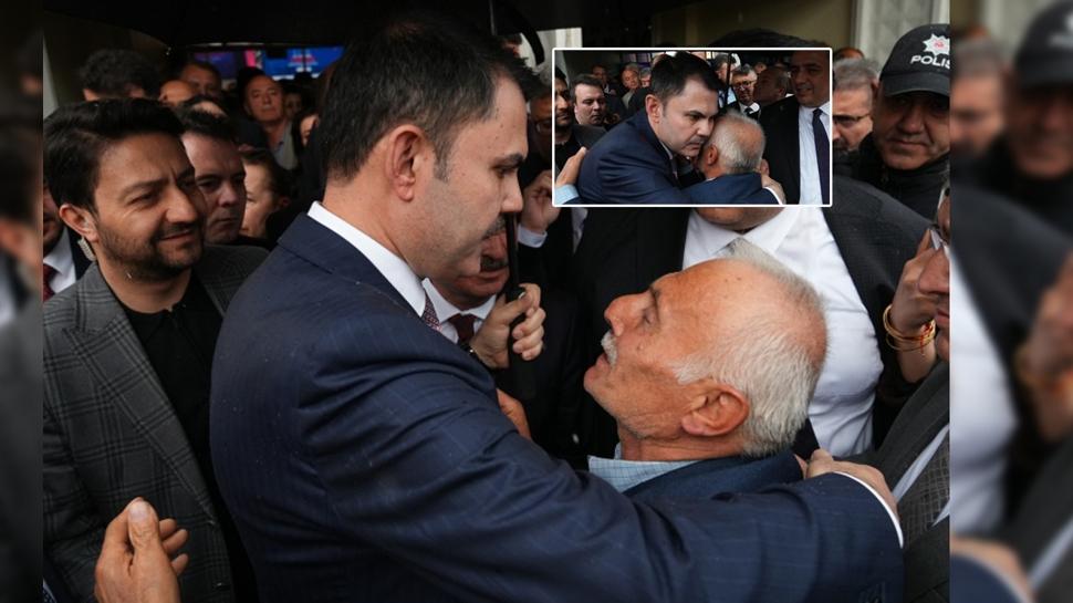 Şehidimizin babasından anlamlı teşekkür... Bakan Kurum: Vasiyeti bizim için emanettir