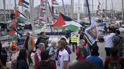 Küresel Sumud Filosu Barselona'dan Gazze'ye doğru yola çıktı