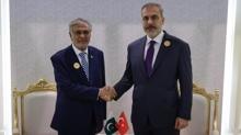 Bakan Fidan, Pakistanl� mevkida�� Dar ile telefonda g�r��t�... �slamabad'daki g�r��meler ele al�nd�