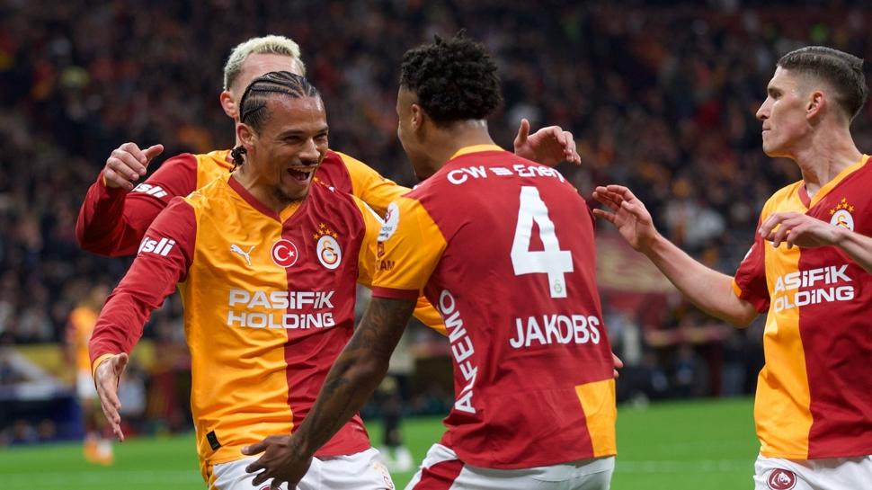 Leroy Sane bu sezon gol sayısını 7'ye yükseltti