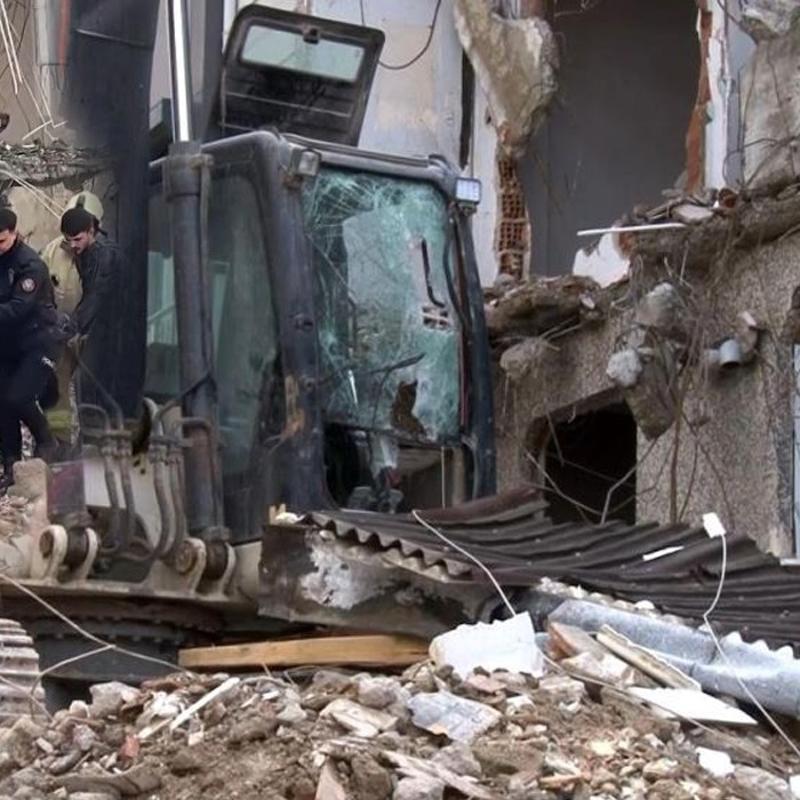 Y�k�m esnas�nda feci kaza! Binadan f�rlay�p aya��na sapland�