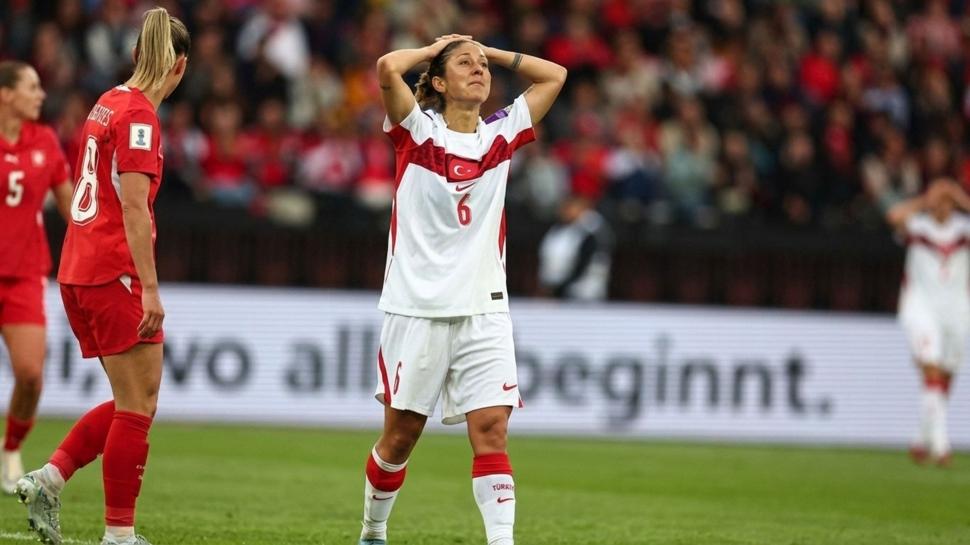 Kadın A Milli Takımı, İsviçre karşısında kayıp!