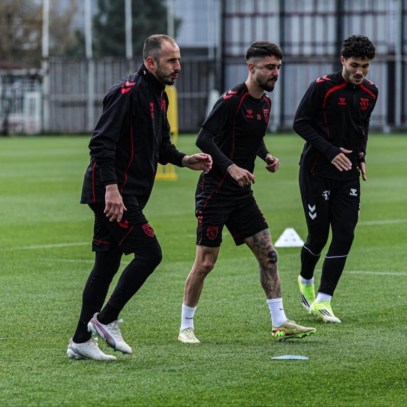 Samsunspor'da Be�ikta� ma�� mesaisi ba�lad�