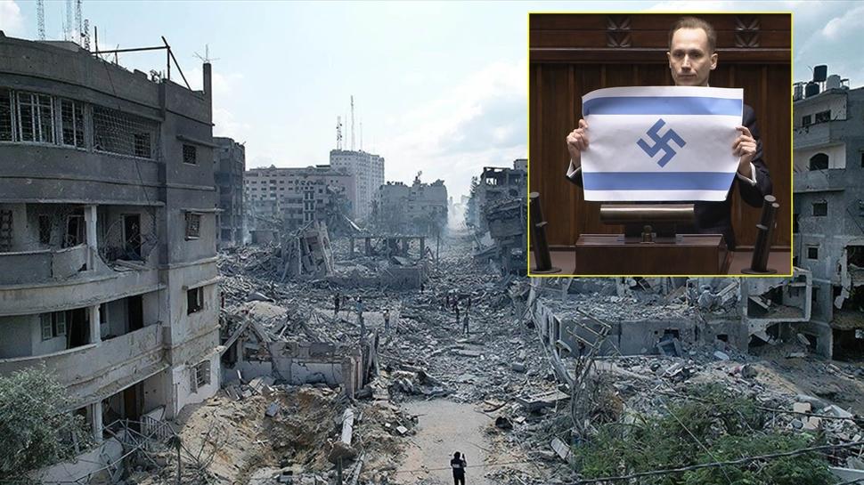 Soykırımcı İsrail'e Nazi benzetmesi... Tepkiler parlamentoya taşındı