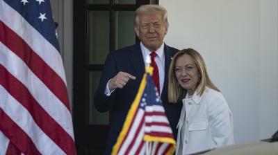 Trump Meloni'ye ate� p�sk�rd�: Cesur oldu�unu d���nm��t�m ama yan�lm���m