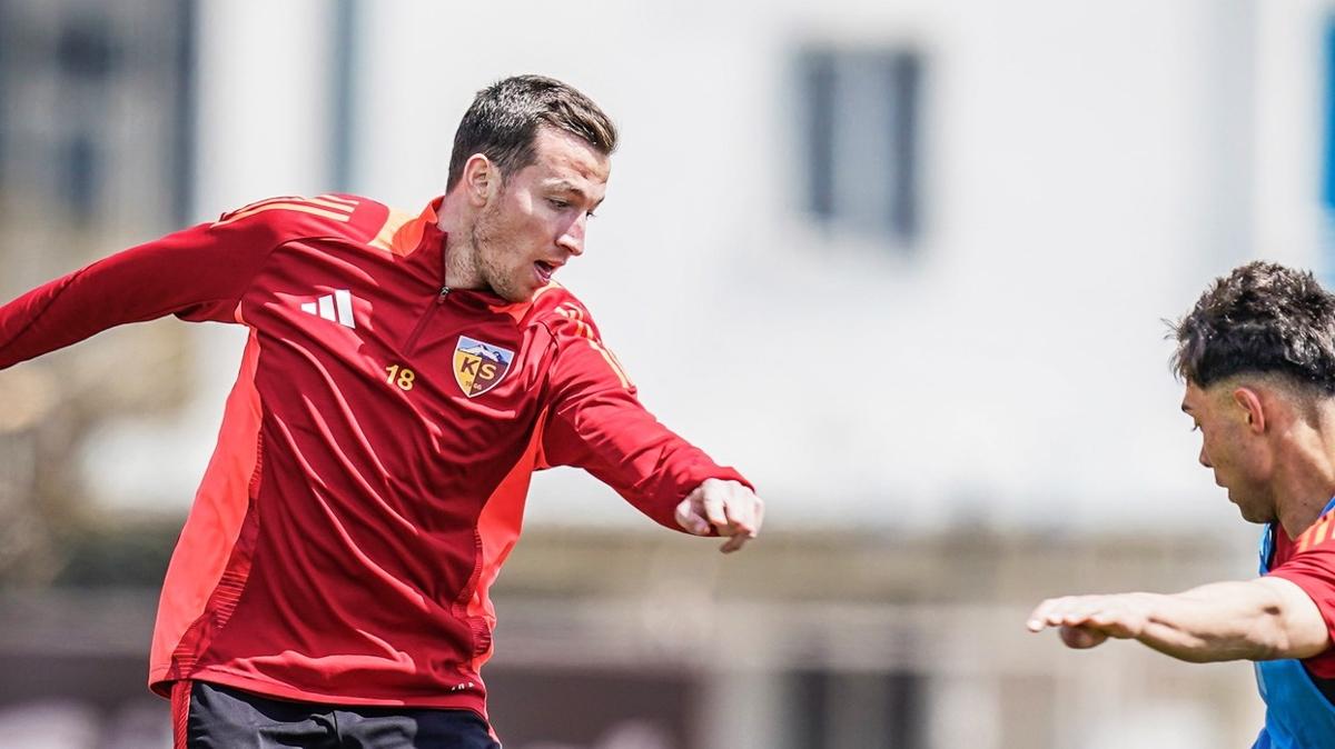 Trendyol S�per Lig Kayserispor haz�rl�k Gaziantep FK ma�� foto�raflar� resimleri