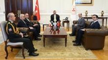 Bakan �ift�i, �ran'�n Ankara B�y�kel�isini kabul etti
