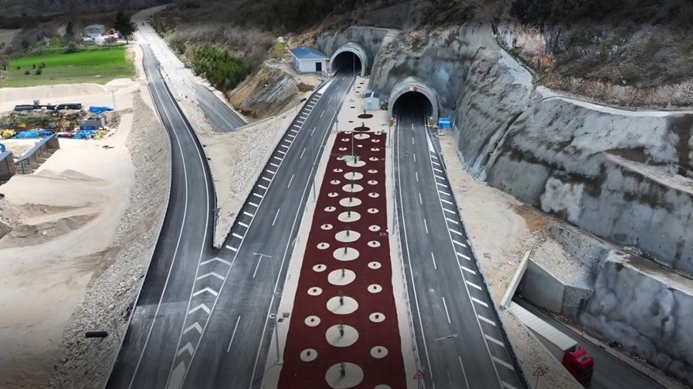 Resmi açılışı yapılacak! 30 dakikalık yol 15'e düştü