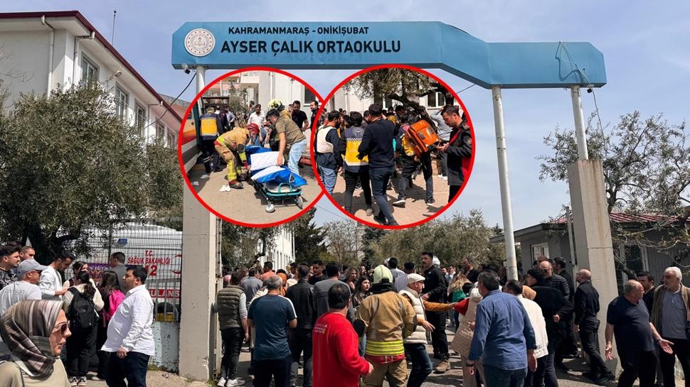 Ortaokula silahl� sald�r�: 4 can kayb� var