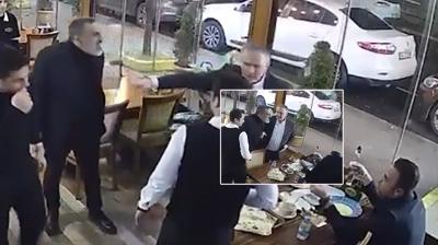 CHP'li Ataman mekandan kovulmu�tu... O restoranda silah sesleri
