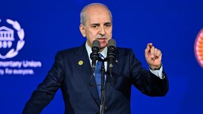 K�resel etkisizlik ele�tirisi... TBMM Ba�kan� Kurtulmu�: BM ne i�e yarar?