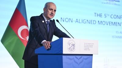 TBMM Başkanı Kurtulmuş: Bağlantısızlar Hareketi sessiz kalmadı