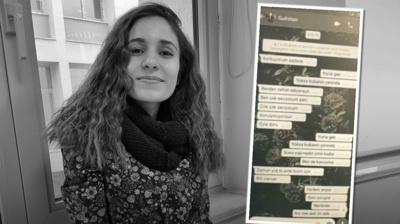 WhatsApp yaz��malar� ortaya ��kt�: G�listan Doku'nun son mesaj� �ok etti