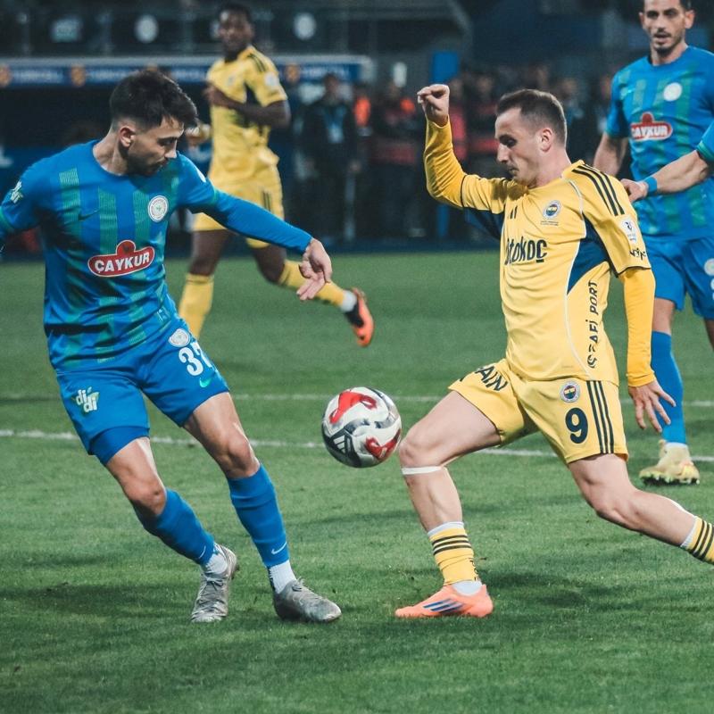 Fenerbah�e ile �aykur Rizespor 48. kez kar�� kar��ya gelecek
