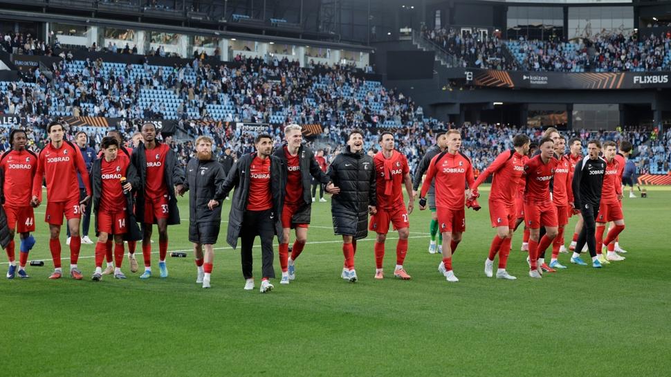 Freiburg, Celta'yı saf dışı bırakarak yarı finalde!