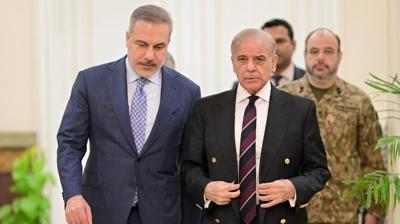 Bakan Fidan, Pakistan Ba�bakan� �erif ile g�r��t�