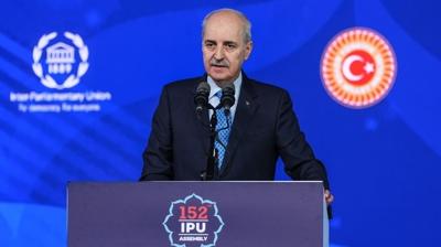 TBMM Başkanı Kurtulmuş'tan Gazze vurgusu: Asla siyasal pazarlık yapılamaz