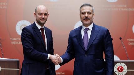 Bakan Fidan, Frans�z mevkida��yla g�r��t�... Ate�kes m�zakereleri ele al�nd�