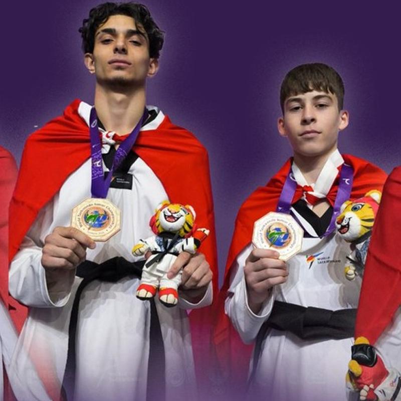 Milli tekvandocular, D�nya Gen�ler �ampiyonas�'n� 4 madalyayla tamamlad�