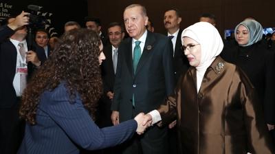 Emine Erdo�an'dan Antalya Diplomasi Forumu'na ili�kin payla��m