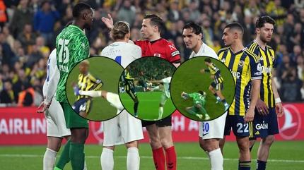 Kad�k�y'de tart���lan pozisyonlar! Penalt�, k�rm�z� kart ve gol...