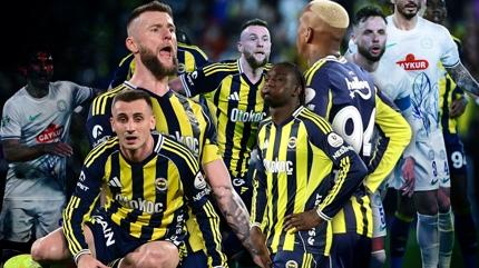 Son saniyede y�k�ld�! Fenerbah�e derbi �ncesi yara ald�