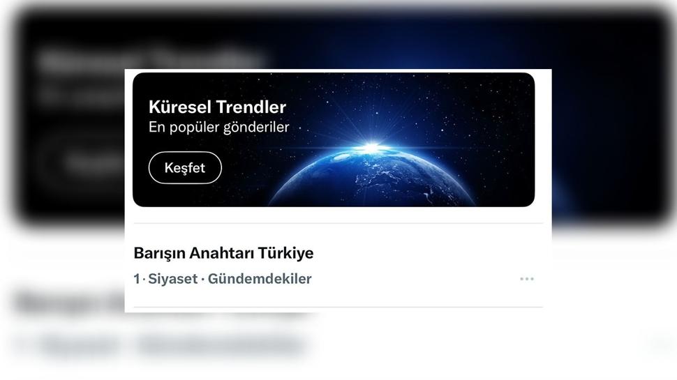 Türkiye'den merhamet diplomasisi: “Barışın Anahtarı Türkiye” dünyada gündem oldu