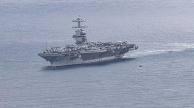 ABD'den gerilimi t�rmand�racak ad�m! USS Gerald R. Ford yeniden b�lgede