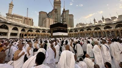 T�rkiye'den giden ilk hac� kafilesi Medine-i M�nevvere'ye ula�t�