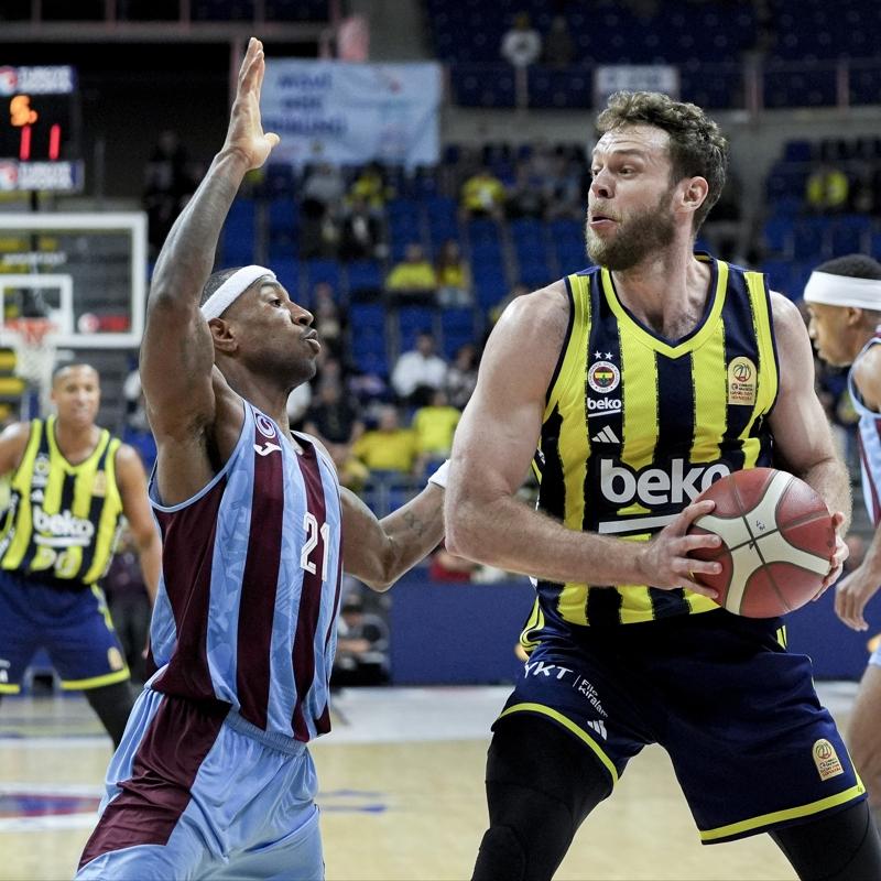 Fenerbah�e Beko, Trabzonspor kar��s�nda galip geldi