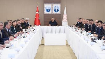 Bakan Tekin ba�kanl���nda birim amirleri toplant�s� yap�ld�