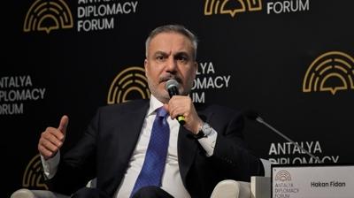 D��i�leri Bakan� Hakan Fidan: Netanyahu g�venlik de�il toprak pe�inde