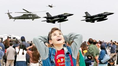 Jet �ss�nde 23 Nisan co�kusu