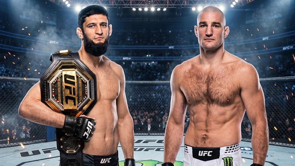 UFC 328: Khamzat Chimaev-Sean Strickland ma�� ne zaman, saat ka�ta ve hangi kanalda?
