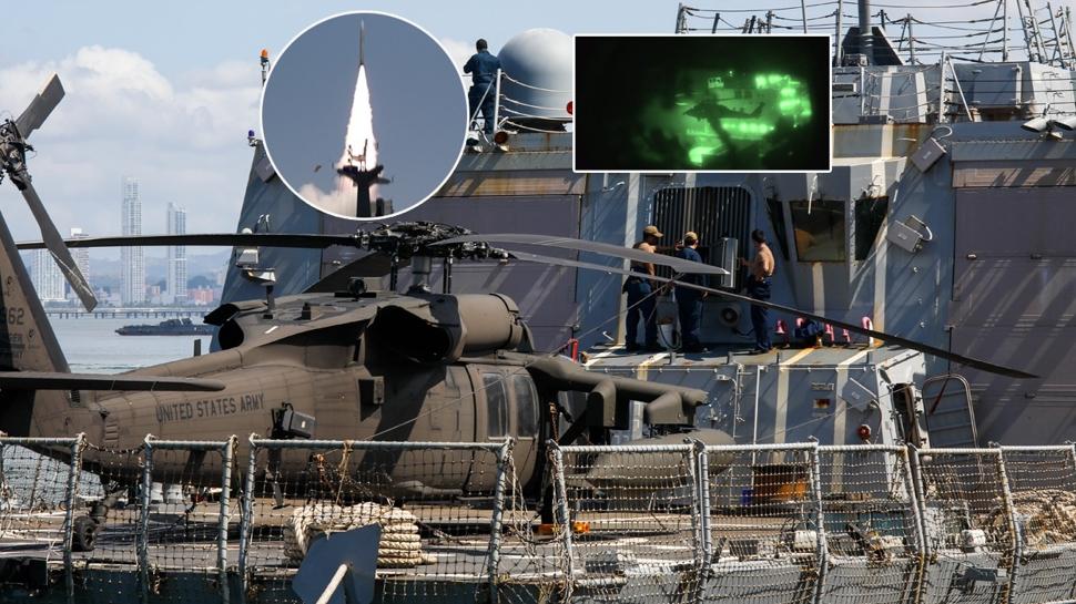 H�rm�z Bo�az�'nda s�cak dakikalar: �ran'dan ABD'ye misilleme dalgas�