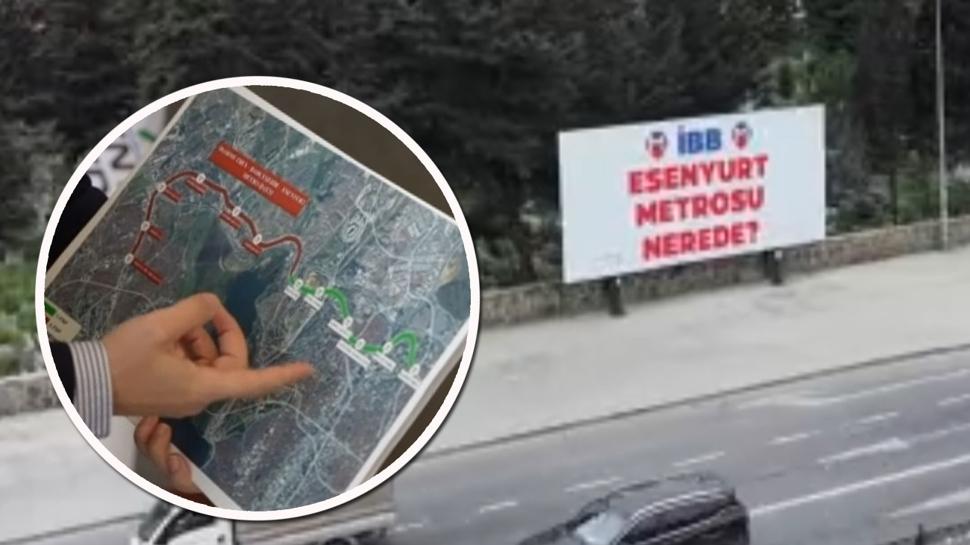 İBB'yi köşeye sıkıştıracak soru! Pankartla 