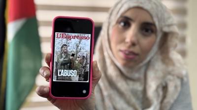 �srail zulm�n� ma�duru anlatt�... �Ya�anan ac�y� bir foto�raf g�r�n�r k�ld�'