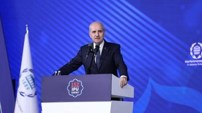 �stanbul'dan d�nyaya adalet �a�r�s�... Numan Kurtulmu�: Yeni bir ��k�� yoluna ihtiyac�m�z vard�r