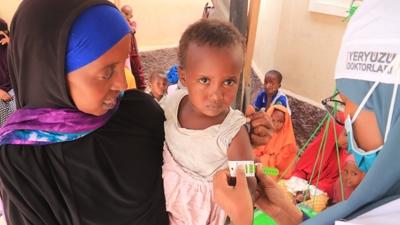 Yery�z� Doktorlar� G�n�ll� Sa�l�k Ekibi Somali'ye gitti