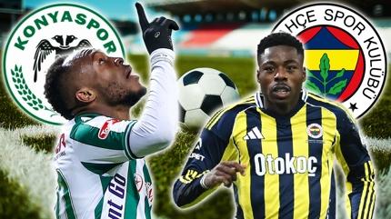 Konyaspor-Fenerbah�e ma� kadrosu! T�rkiye Kupas� Konyaspor-Fenerbah�e ilk 11'leri belli oldu mu?