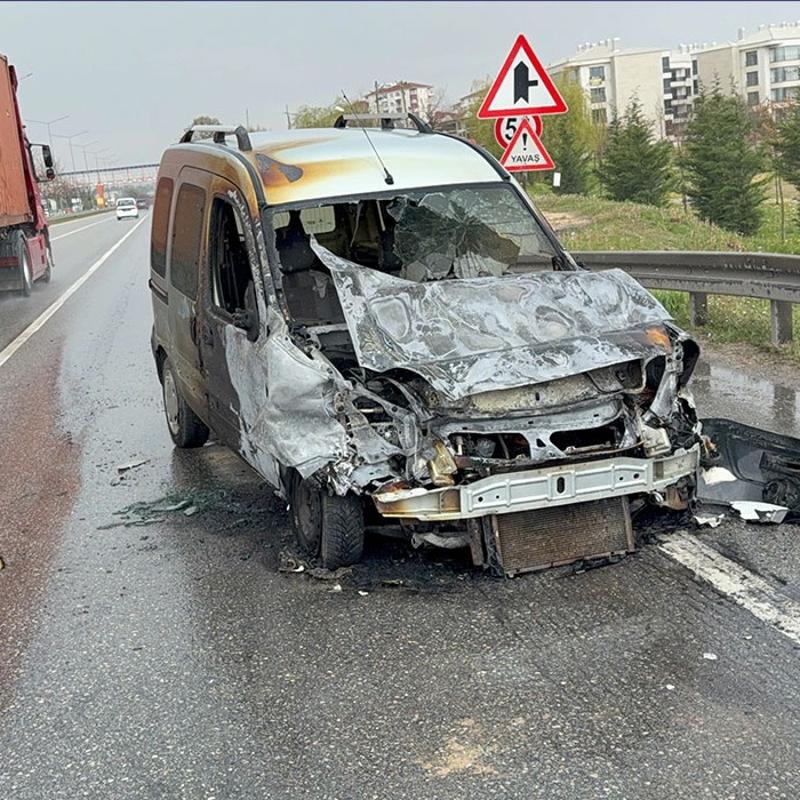 Be� metreyle hayata tutundu: Polis kap�s�nda inan�lmaz kurtulu�