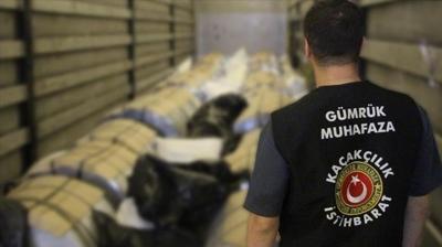 169 milyonluk ka�ak g�da yakaland�! G�mr�k muhafaza nefes ald�rm�yor