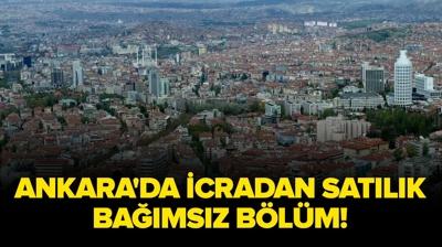 Ankara �ankaya'da icradan sat�l�k ba��ms�z b�l�m!
