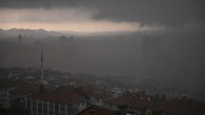Ba�kent'te g�ky�z� karar�yor! Valilik'ten kuvvetli sa�anak alarm�